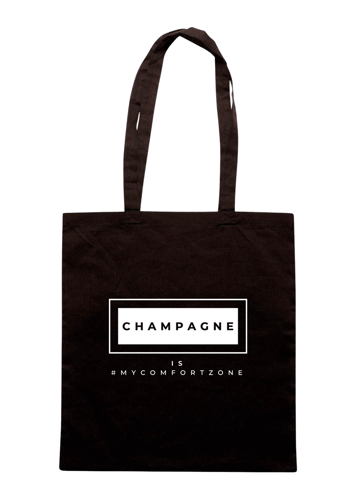 La shopper in cotone biologico “Champagne”