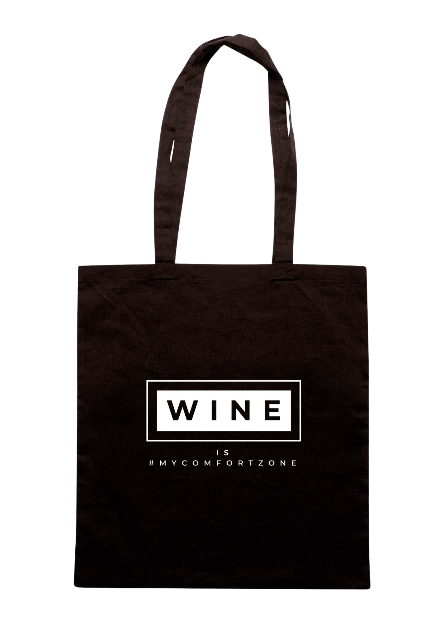 La shopper in cotone biologico “Wine”