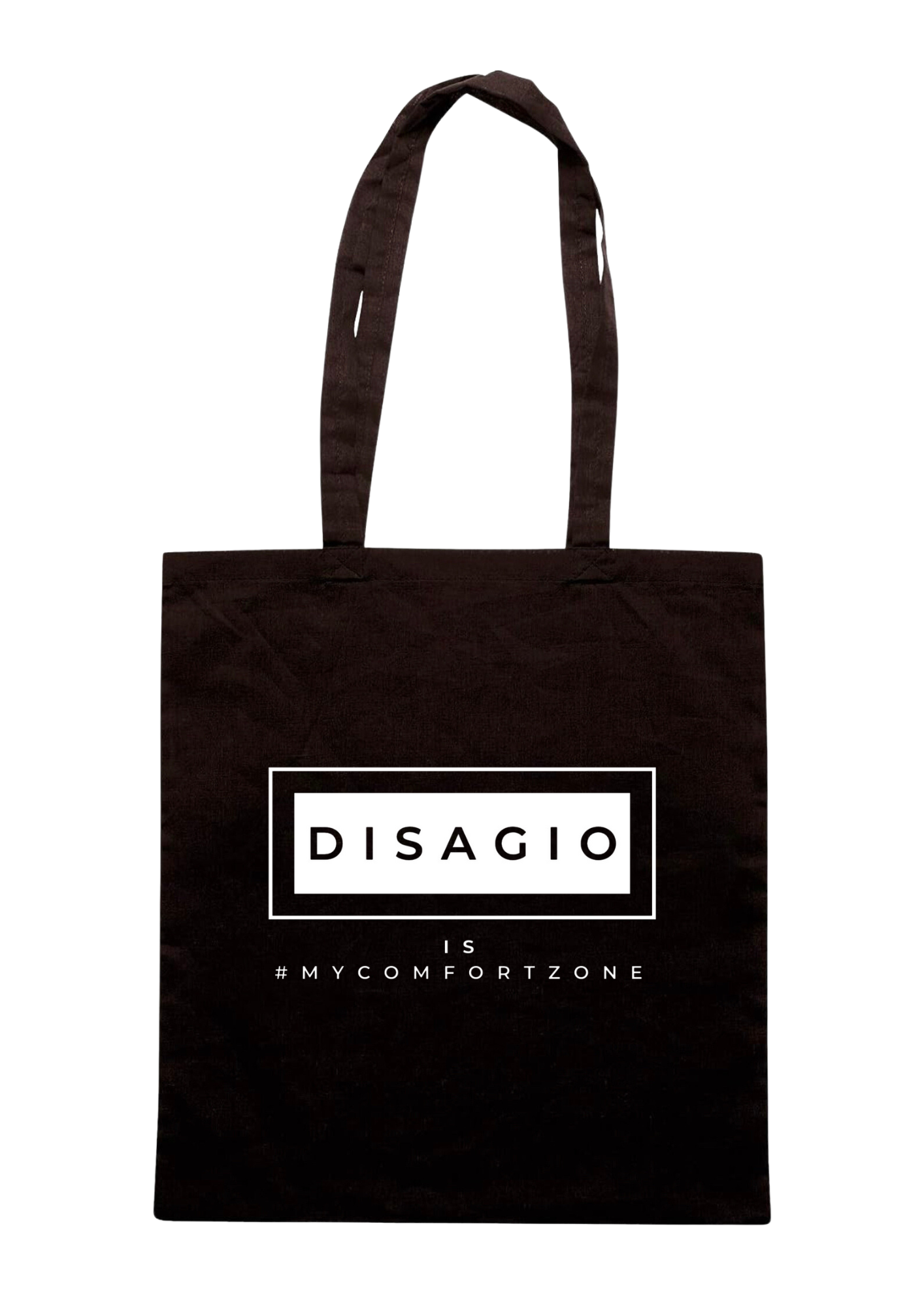 La shopper in cotone biologico “Disagio”