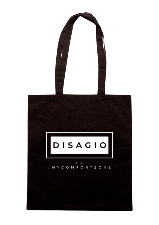 The “Disagio” organic cotton tote bag