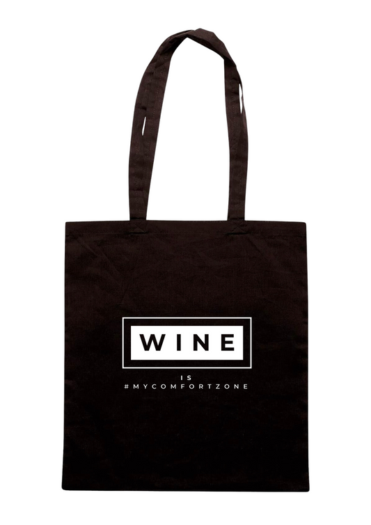 The “Wine” organic cotton tote bag